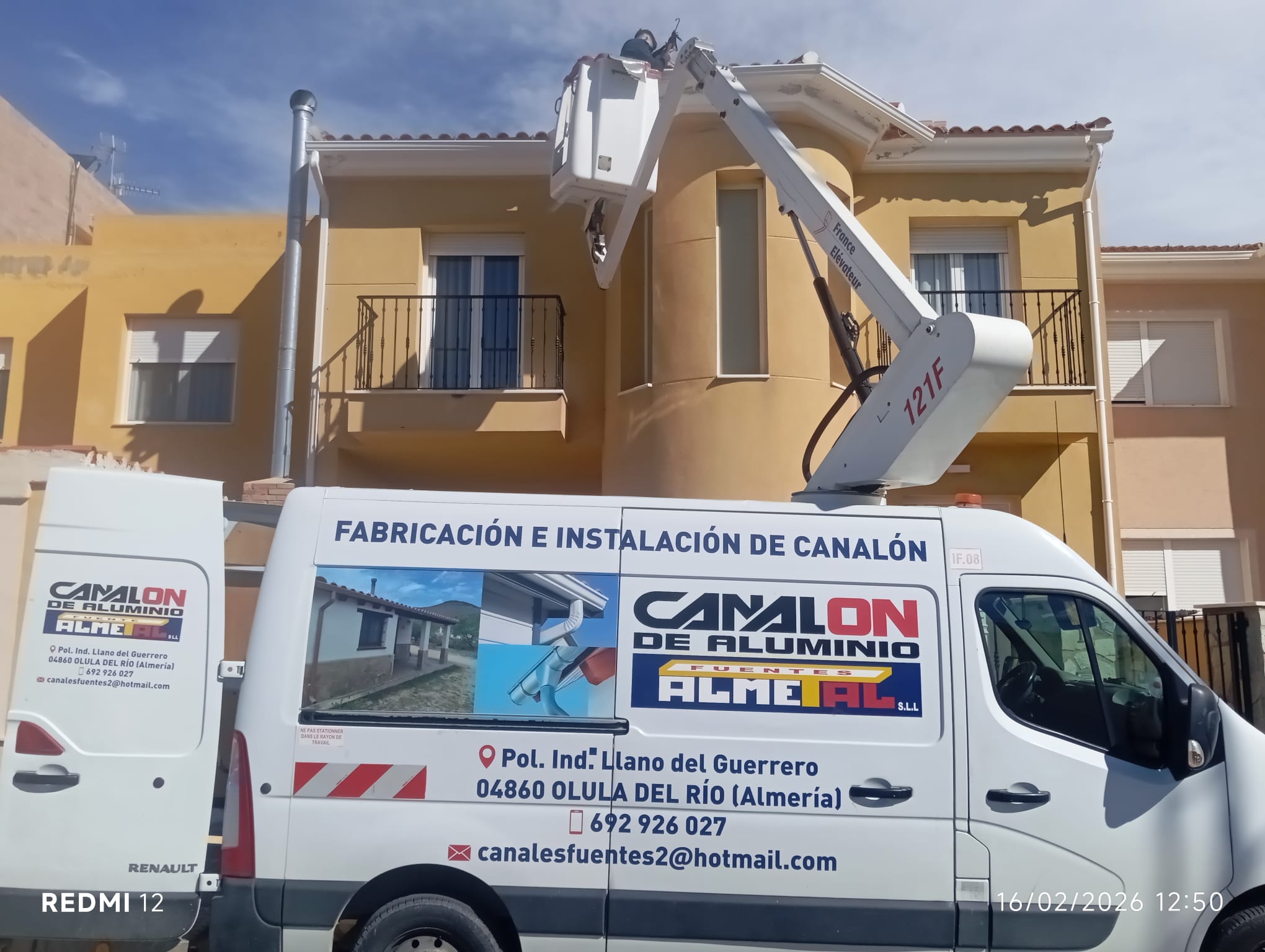 Camión de Canalones Fuentes