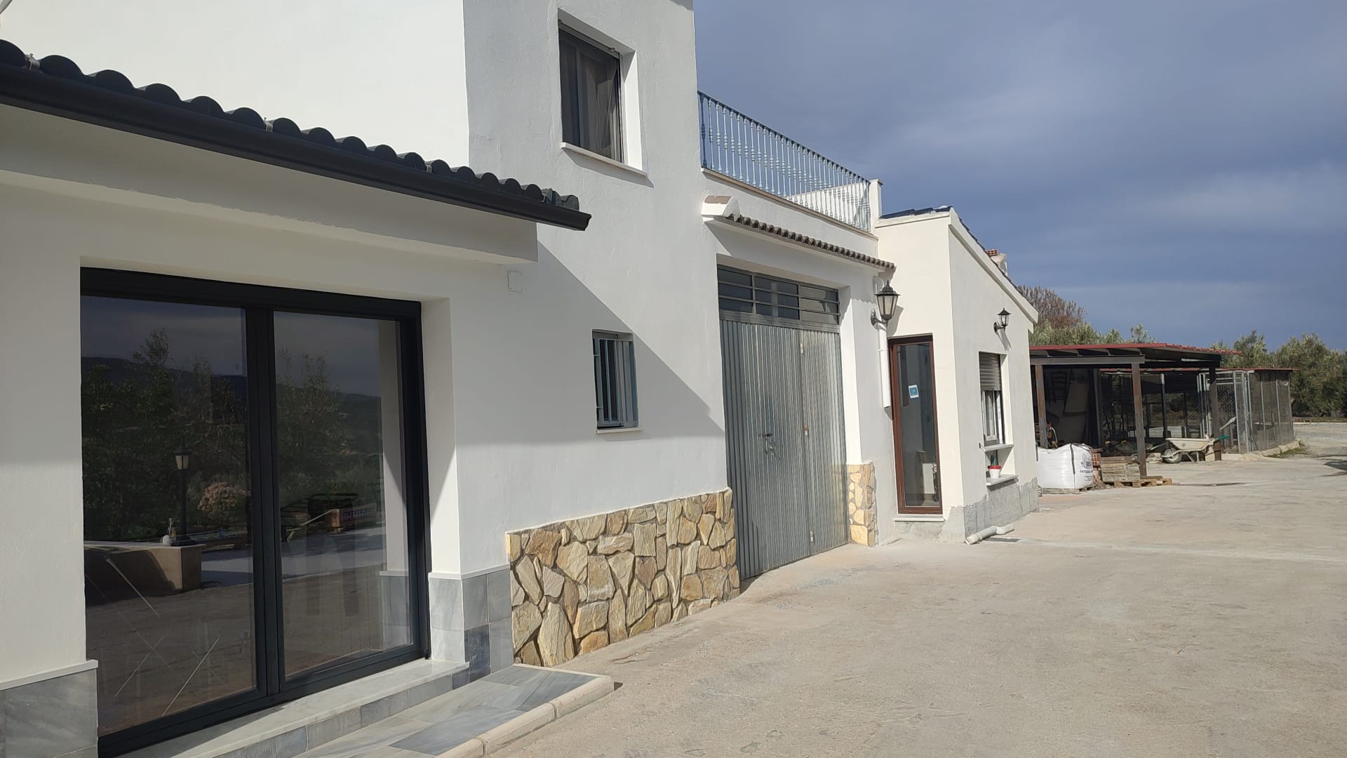 Trabajo de canalones de aluminio 15