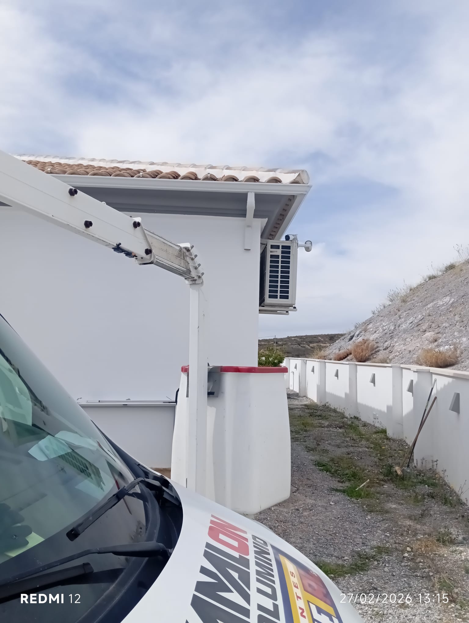 Trabajo de canalones de aluminio 17