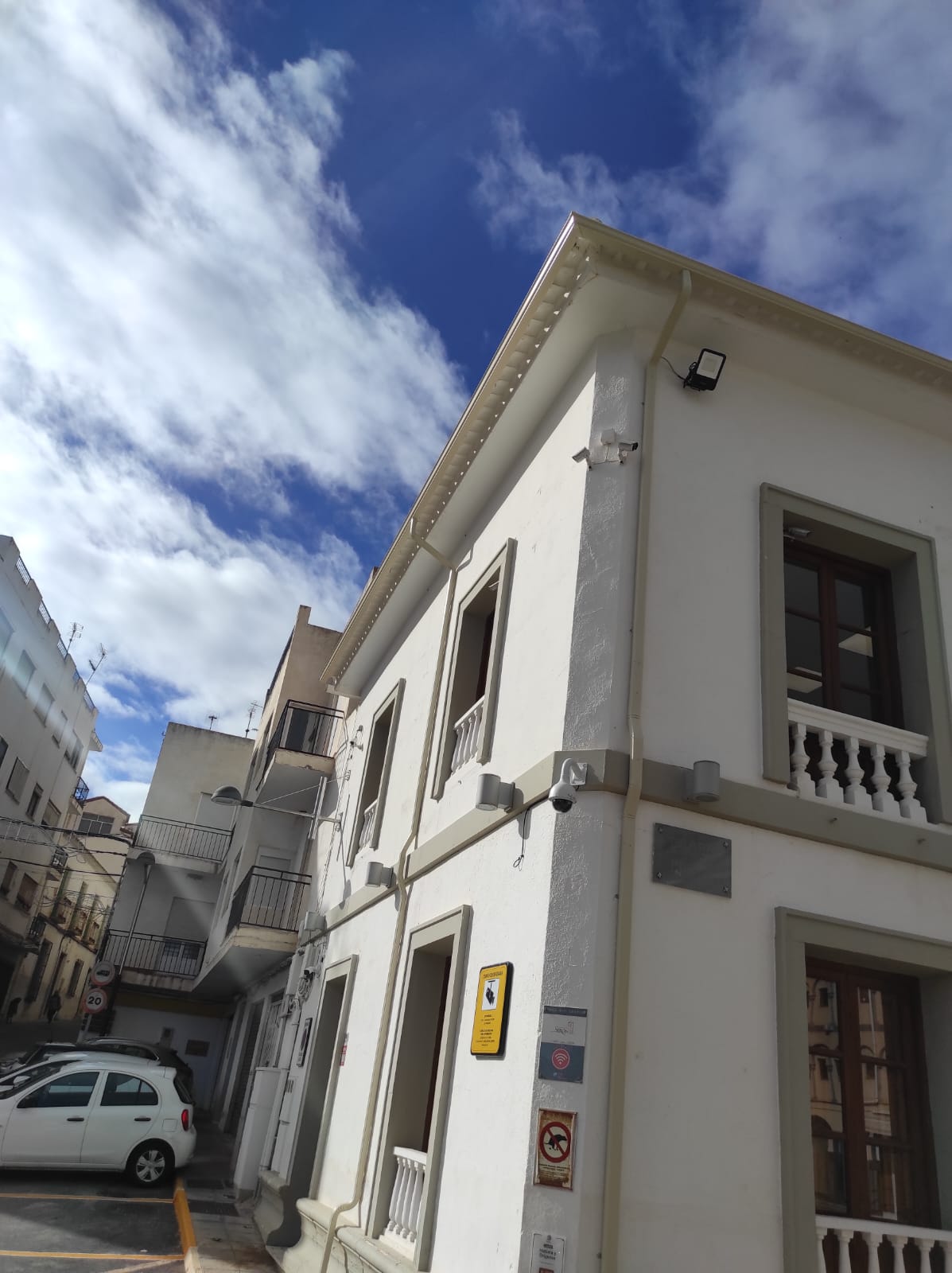 Trabajo de canalones de aluminio 9